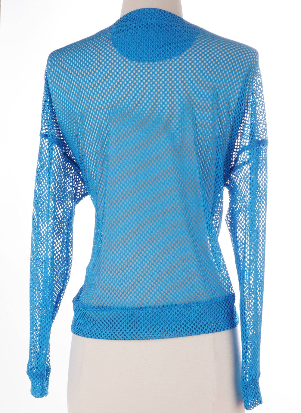 Lucky in Love Blue / Small / Exclusive New Product Lucky in Love Mesh pullover Long Sleeve - Atlantic - Small