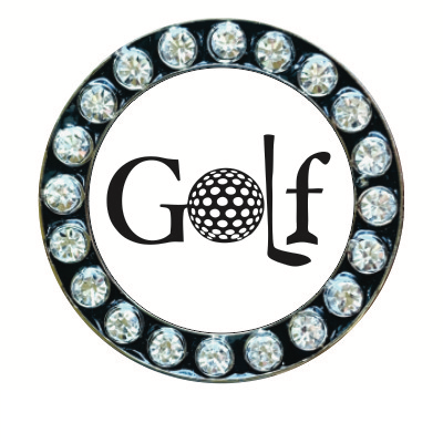 Crystal Rim Ball Marker - Golf - Skorzie