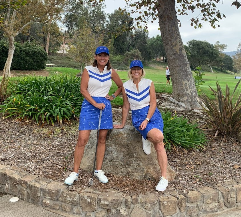 Twinning is winning (Dressing for a partner golf tournament)
