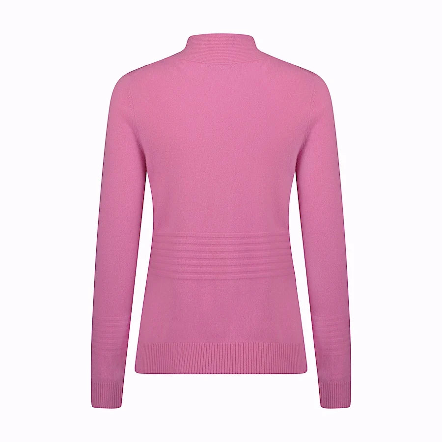 Movetes Isabella Cashmere Sweater - Pink - X-Small