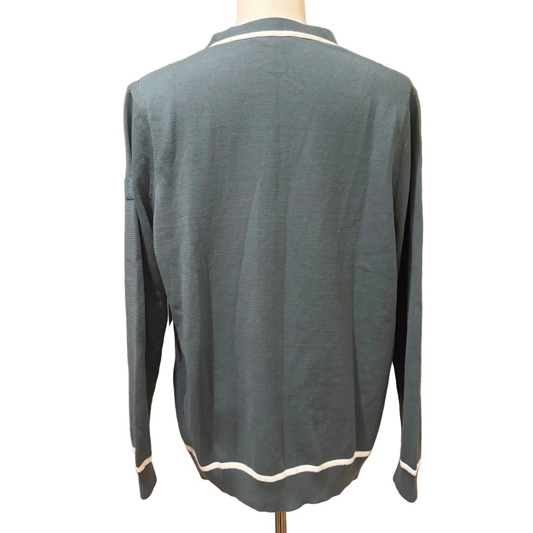 Rhone Earl Golf Cardigan - Verde - X-Large - Skorzie