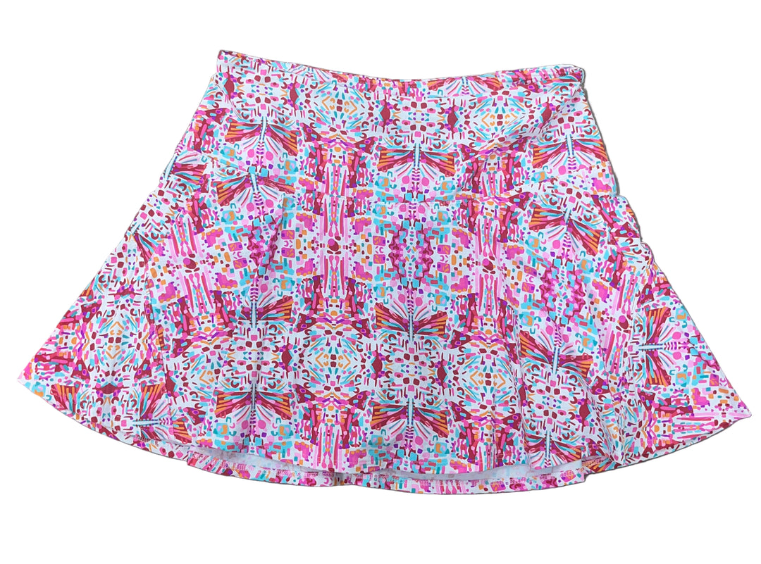 IBKUL Speckled Print Skort - Pink - Skorzie