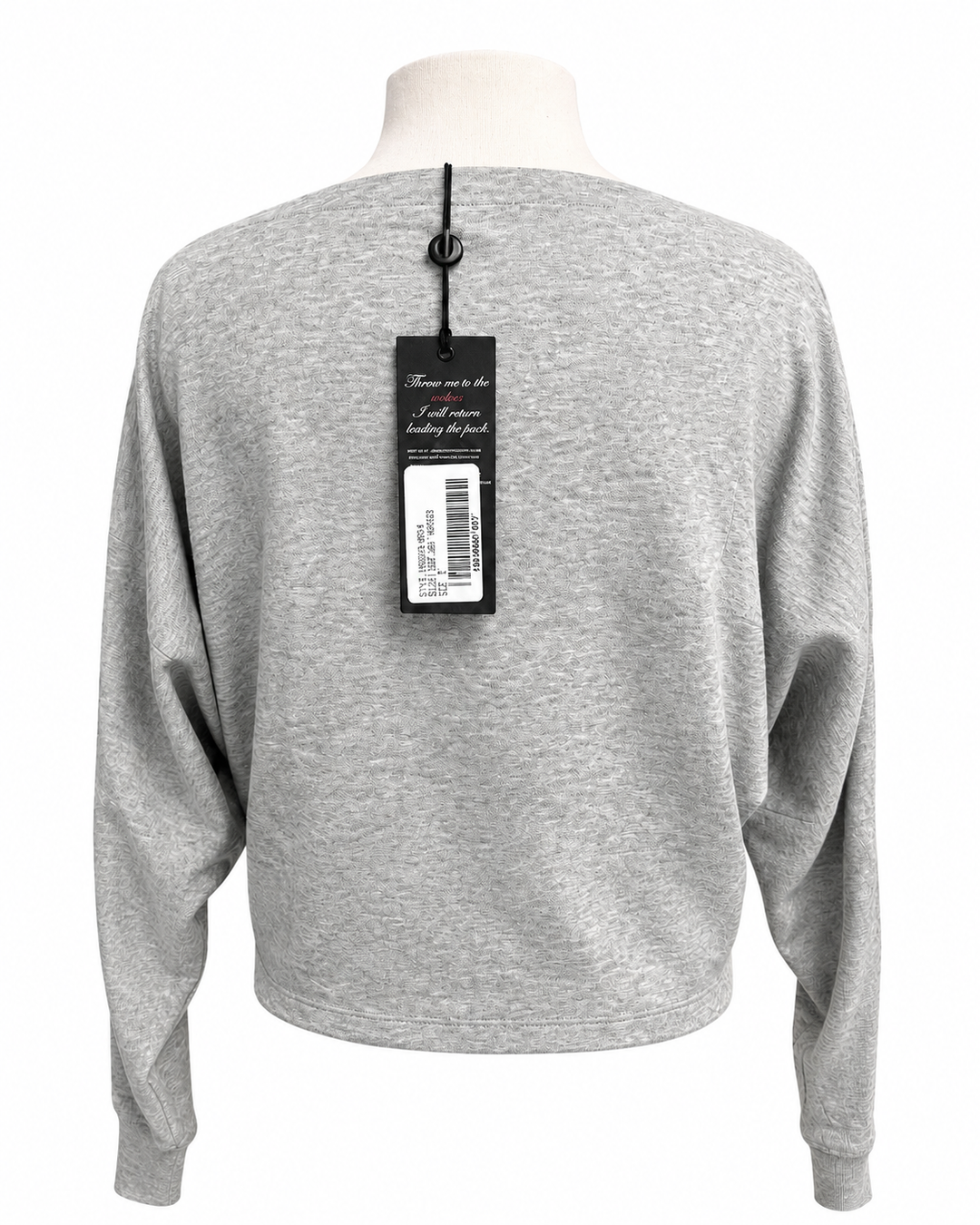 Greyson Ojai Boat Neck Long Sleeve Top - Light Grey Heather - Medium - Skorzie