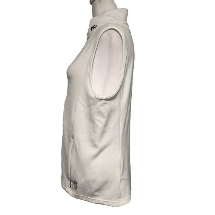 KJUS Gianna Lightweight Vest (w/ logo) - White - Large - Skorzie