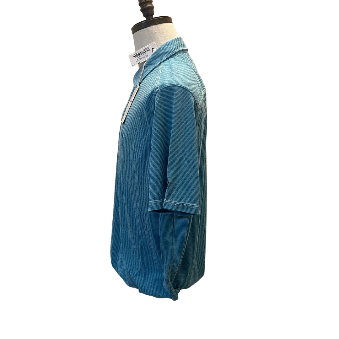 Tommy Bahama Paradiso Cove Polo (w/logo) - Riviera Azure - Skorzie