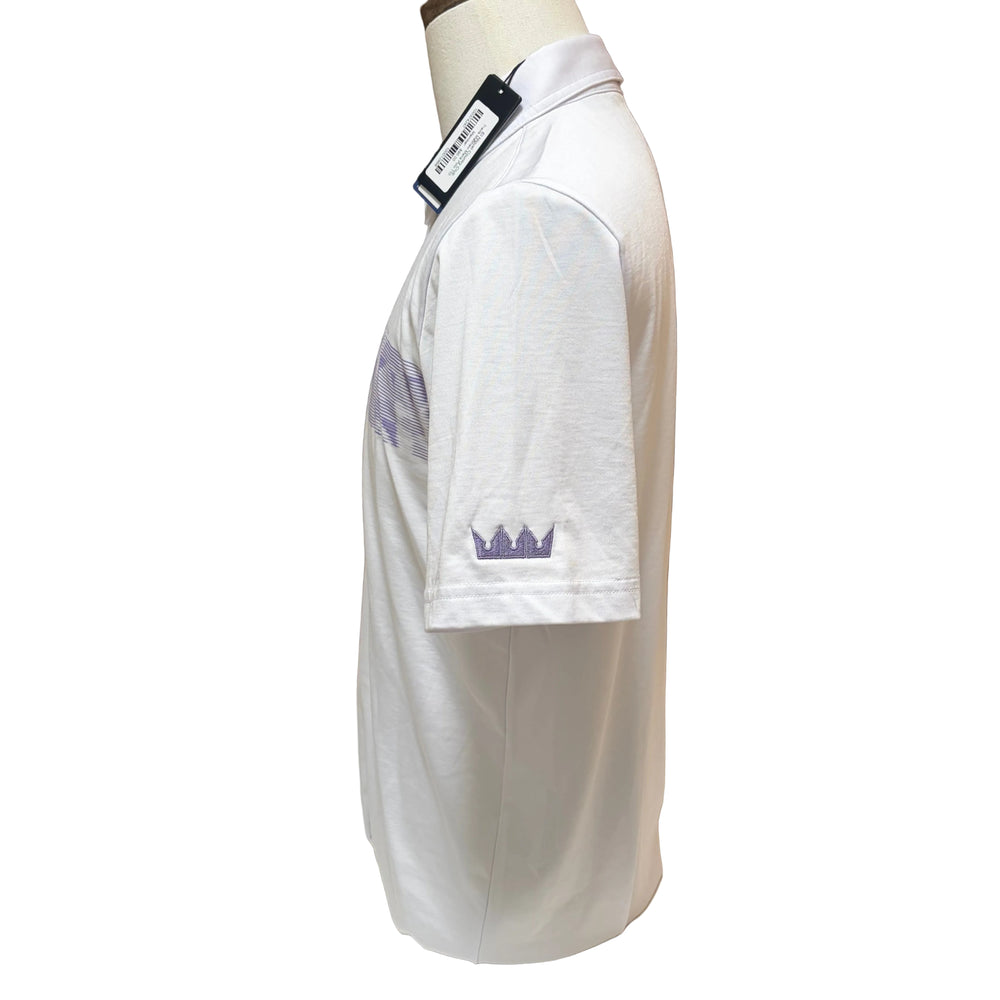 Travis Mathew Bigger Boat Polo (w/ logo) - White - Skorzie