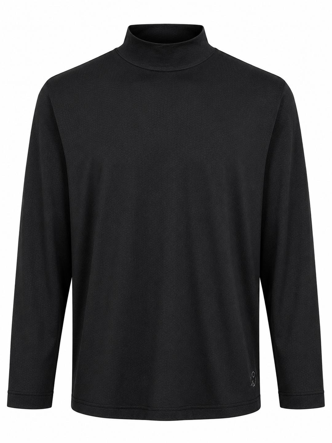 Bobby Jones Long Sleeve Balta Pattern Top - Black - Large