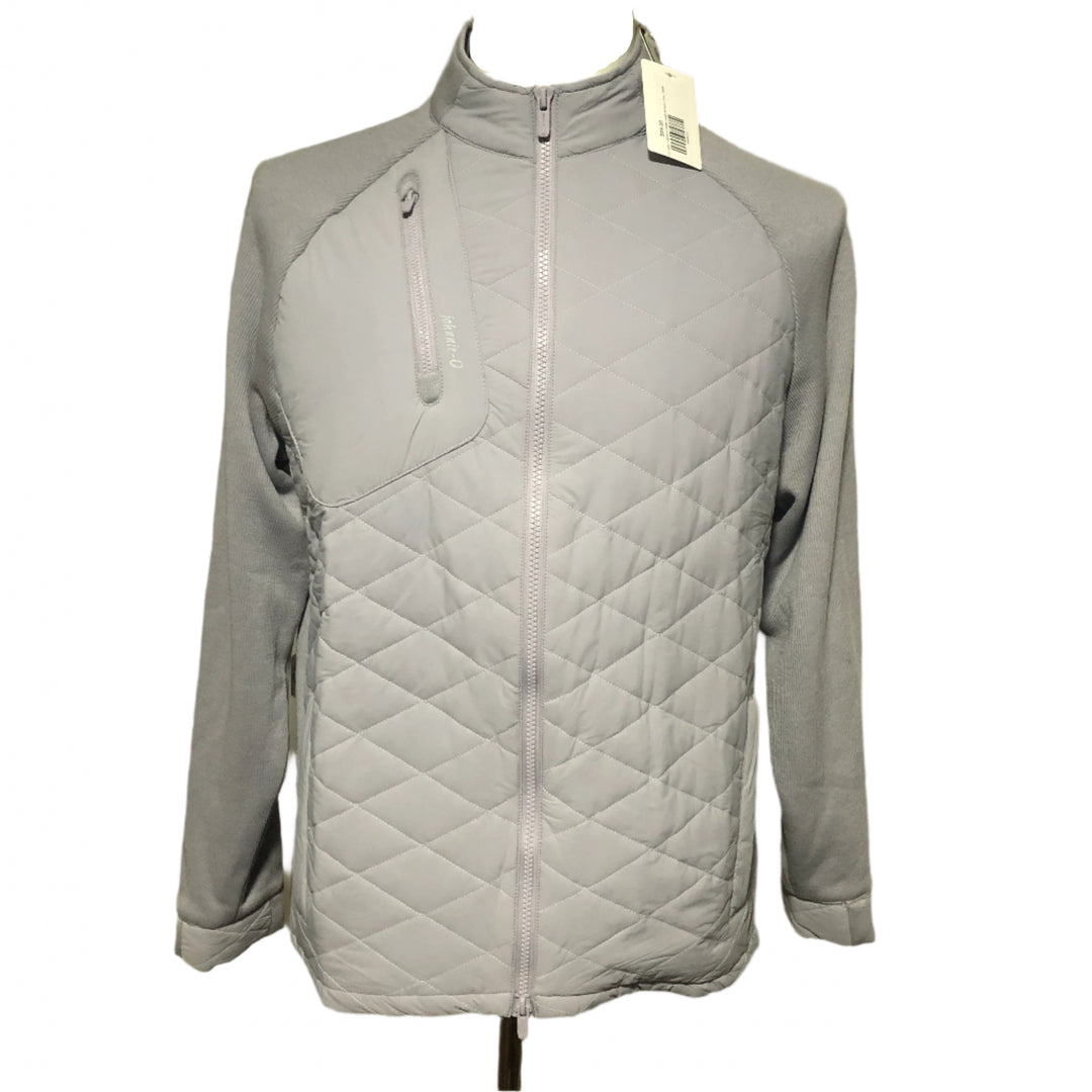 Johnnie-O Weller Jacket (w/ logo) - Grey - Small - Skorzie