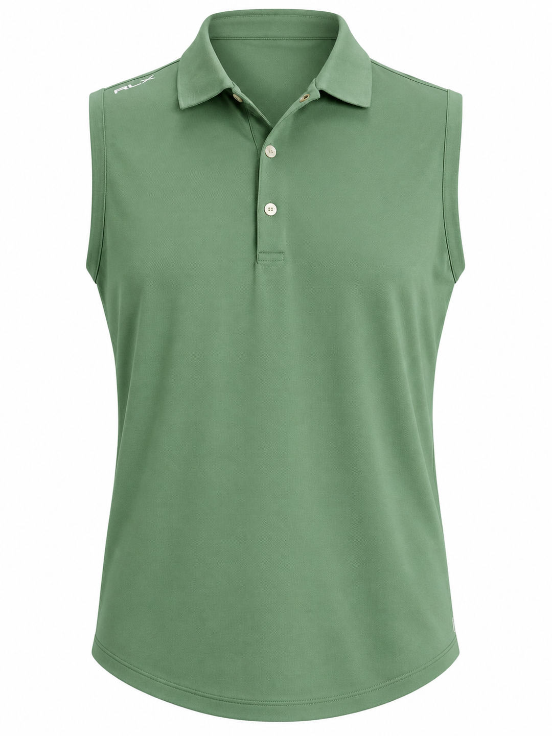 RLX By Ralph Lauren Tailored Fit Sleeveless Polo - Pistachio