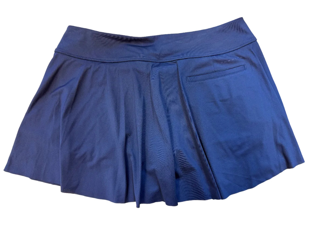 Dunning Solheim Cup Circle Skort Ventilated Mesh with Stripe (14") - Night Sky