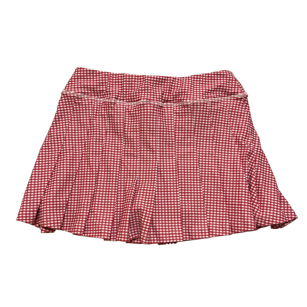 Smith & Quinn Grey Skort (14.5") - Geranium Gingham