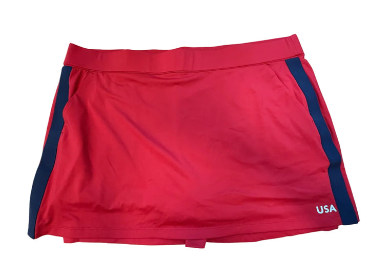 Dunning Solheim Cup Player Jersey Performance Skort with Stripe (15") - Glory