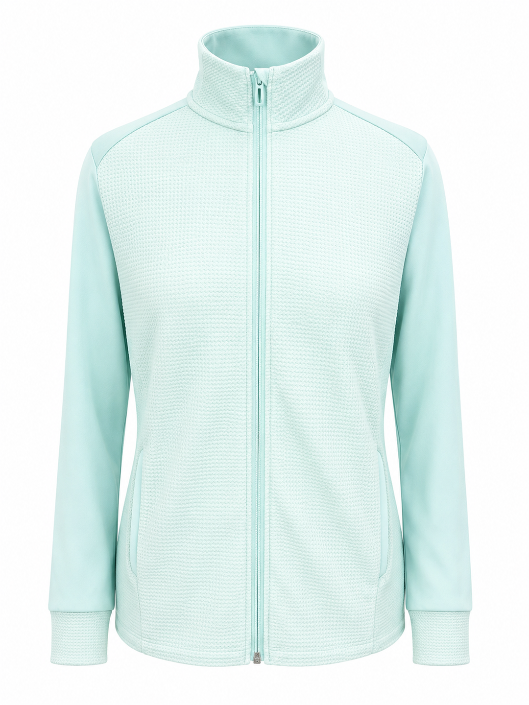 Adidas Ladies Full Zip Golf Jacket (w/ logo) - Seafoam - Large