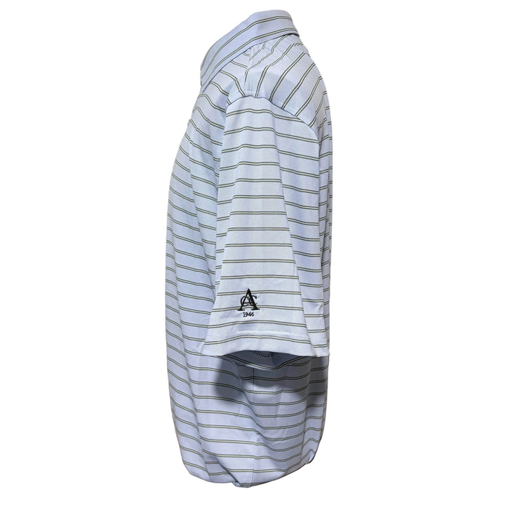 Straight Down Quintero Stripe Polo (w/logo) - Powder - Skorzie