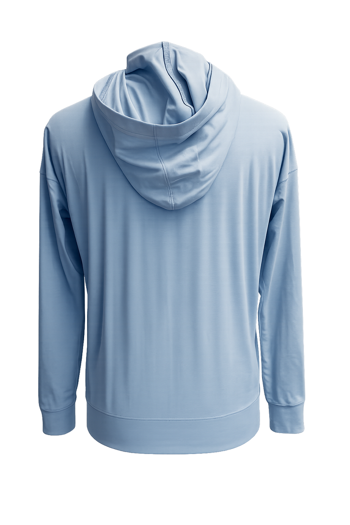 Sunice Women's Eve Full Zip Hoodie (w/ logo) - Blue Bell