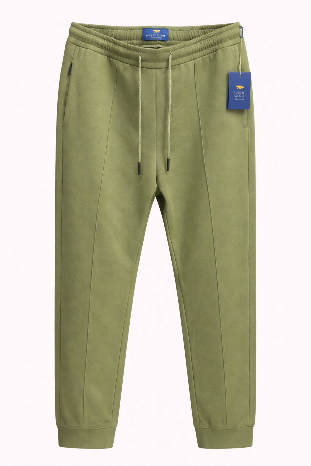 Robert Talbott Evans Track Pants - Olive - Skorzie