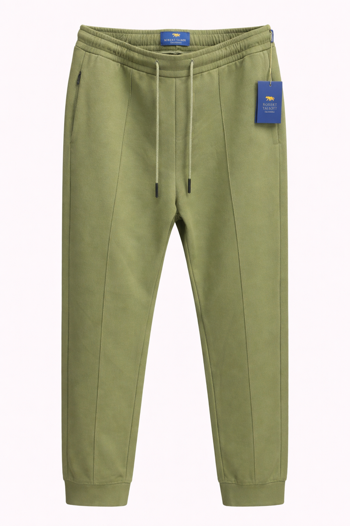 Robert Talbott Evans Track Pants - Olive - Skorzie