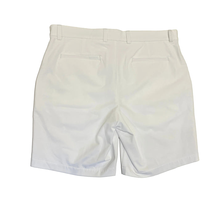 G/FORE Maverick Four-Way Stretch Lined Golf Shorts (8") - White - Size 34 - Skorzie