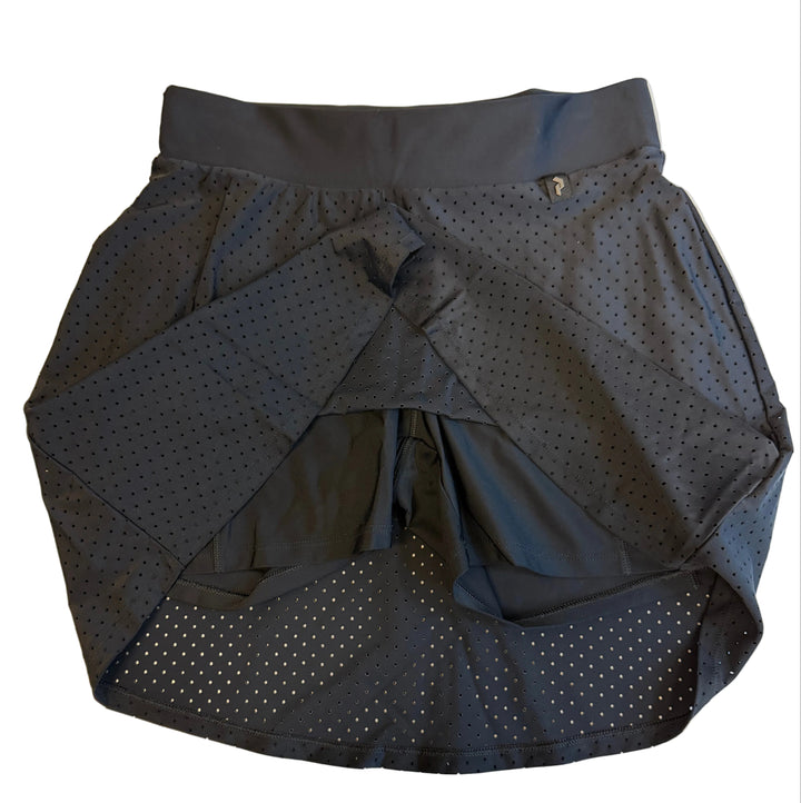 Peak Performance - Mesh Golf Skort - Black