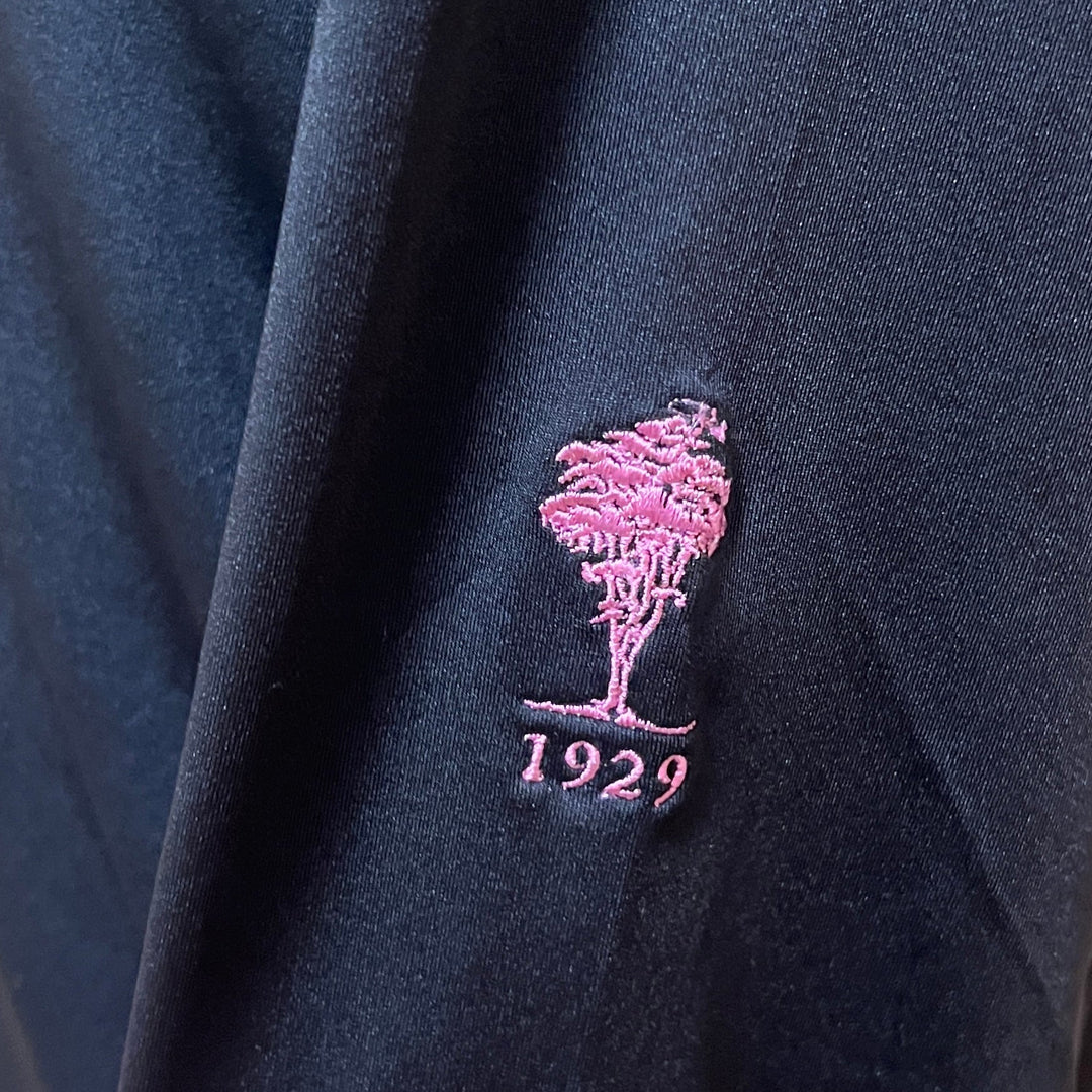 Daily Sports Embroidered LS Polo (w/ logo) - Black - X-Large - Skorzie