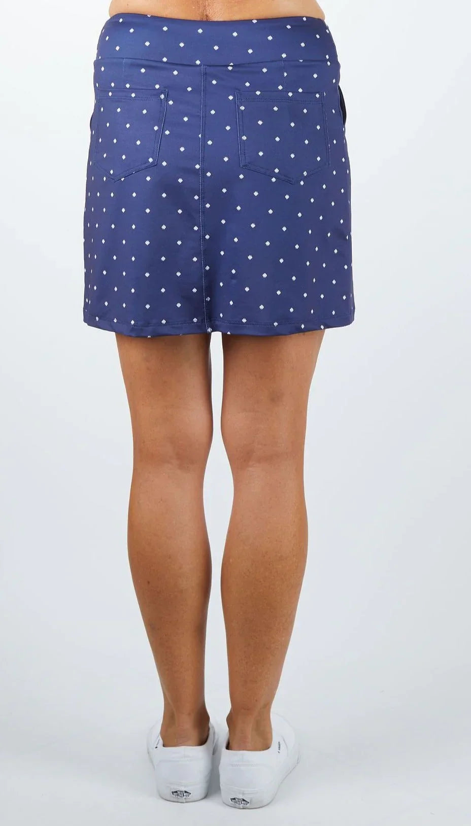 Amy Sport Monarch Beach 18" Skort - Navy Flame - Skorzie