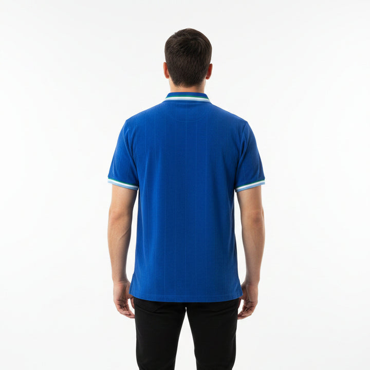 Original Penguin Men's Golf Polo Performance Rib Terry Surf The Web Size M