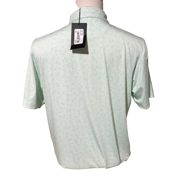 Bad Birdie Core Performance Polo (w/logo) - Jade (FINAL SALE ITEM)