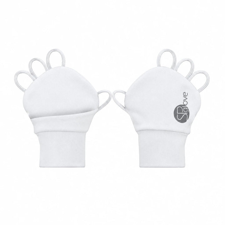 SParms Palmless Golf Gloves UPF 50+ White (FINAL SALE ITEM)