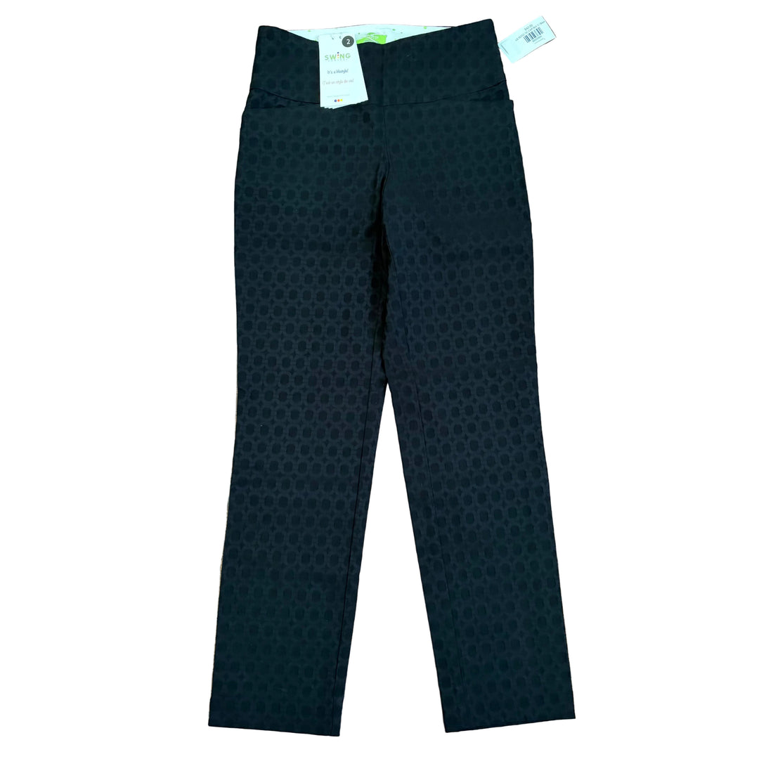 Swing Control Core Ankle Pant 27" - Black - Size 2 - Skorzie