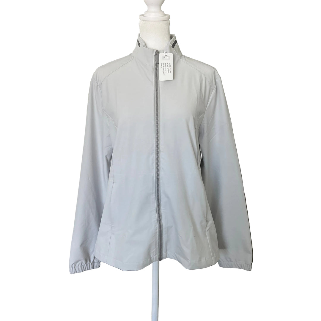 Greg Norman Scorecard Full-Zip Jacket - Shark Grey - Medium - Skorzie