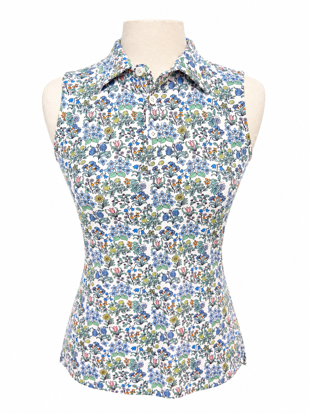 Smith & Quinn Alice Sleeveless Polo - Spring Sprig - XS