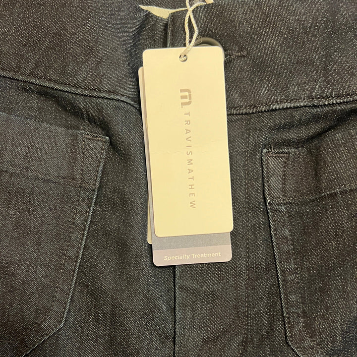 Travis Mathew Women's Denim Pant Everyday 32" Rinse Wash Size XS