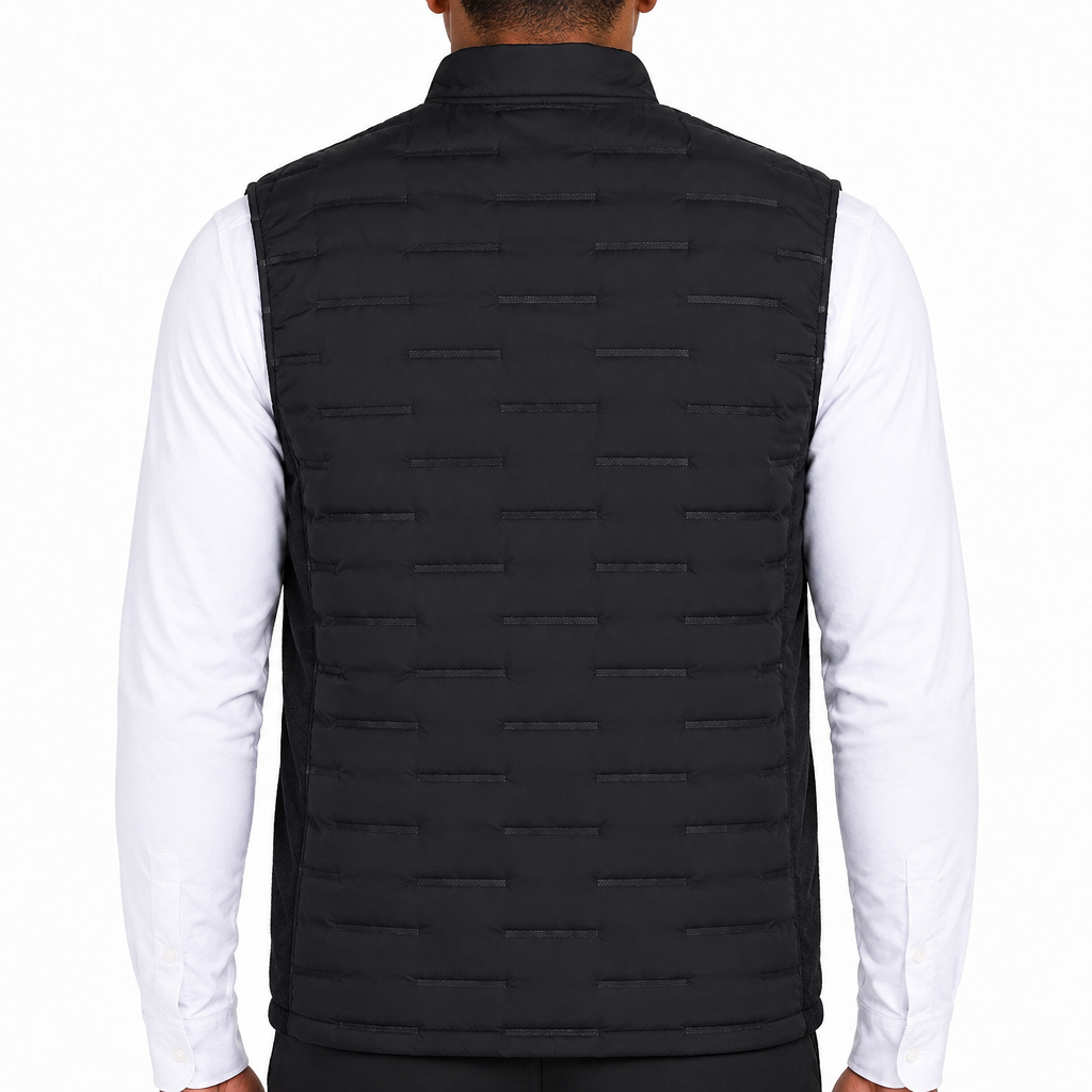 Black Clover Men's Golf Fore Play Vest Black Size L