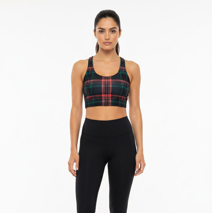 Beach Riot Yara Top - Ribbon Plaid - Skorzie