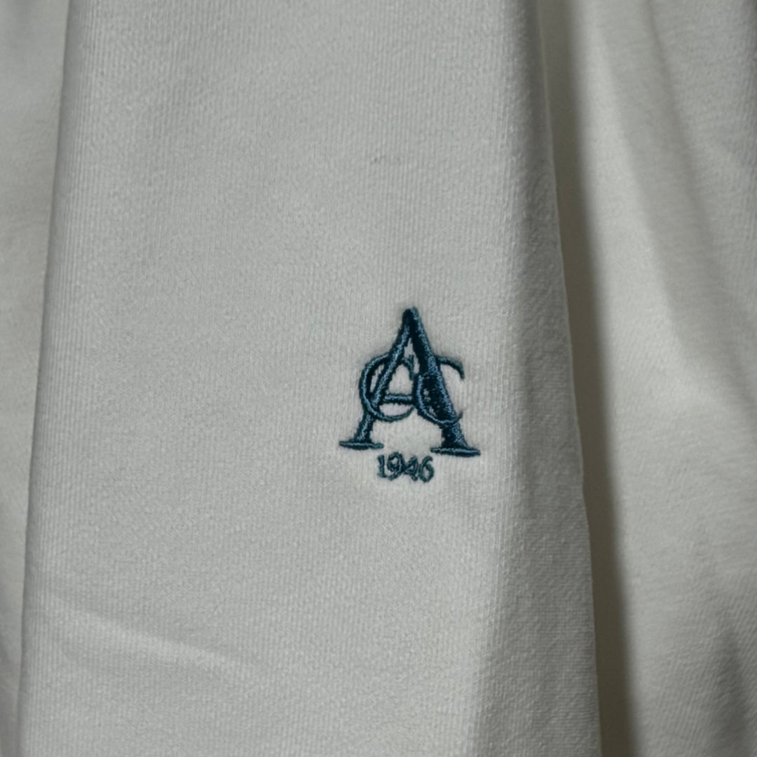 Sun Day Red Icon Chain Stitch Hoodie (w/logo) - White - X-Large - Skorzie