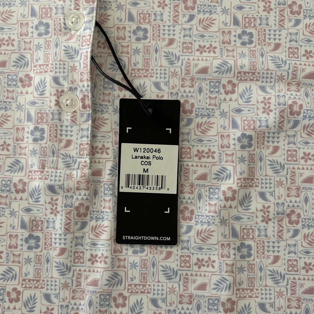 Straight Down Women's Golf Polo Lanakai Cosmic Size M