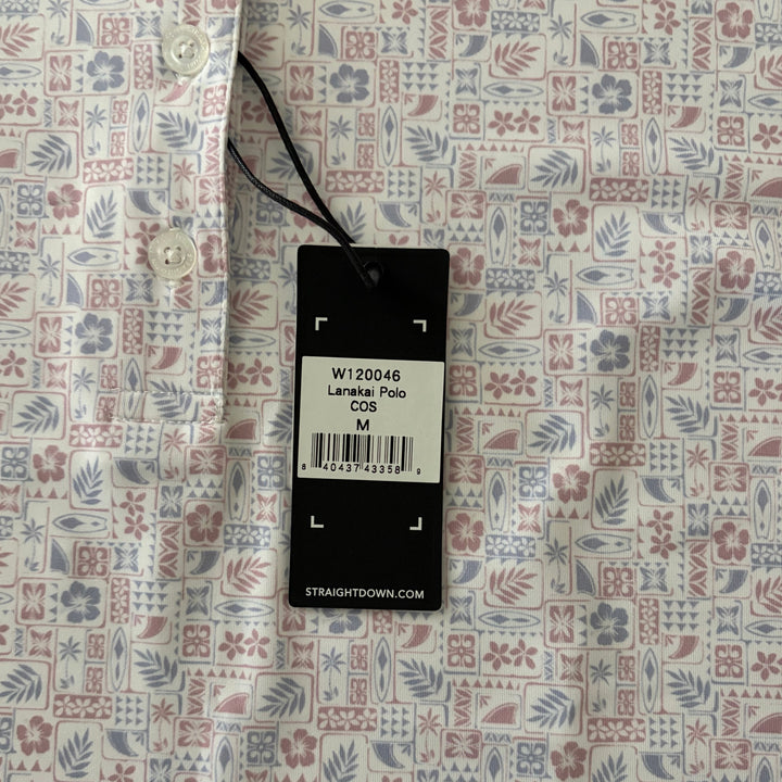 Straight Down Women's Golf Polo Lanakai Cosmic Size M