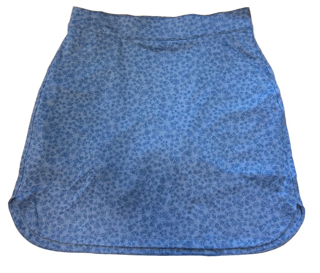 Peter Millar Blue Pattern Golf Skort 17" - Medium - Skorzie