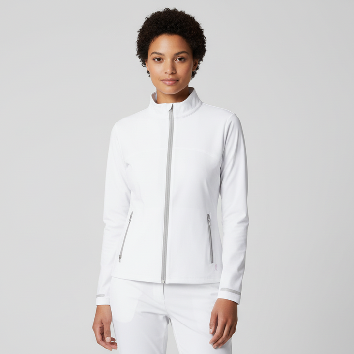 Golftini Women's Sport Jacket Be An Athlete White Size M