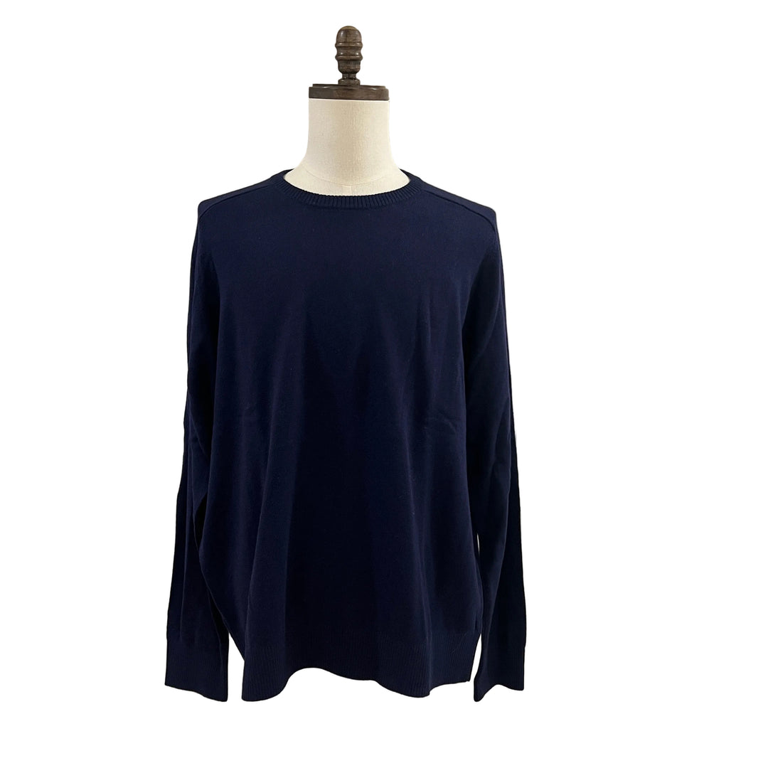 B. Draddy Cashmere Crewneck - Navy - Skorzie