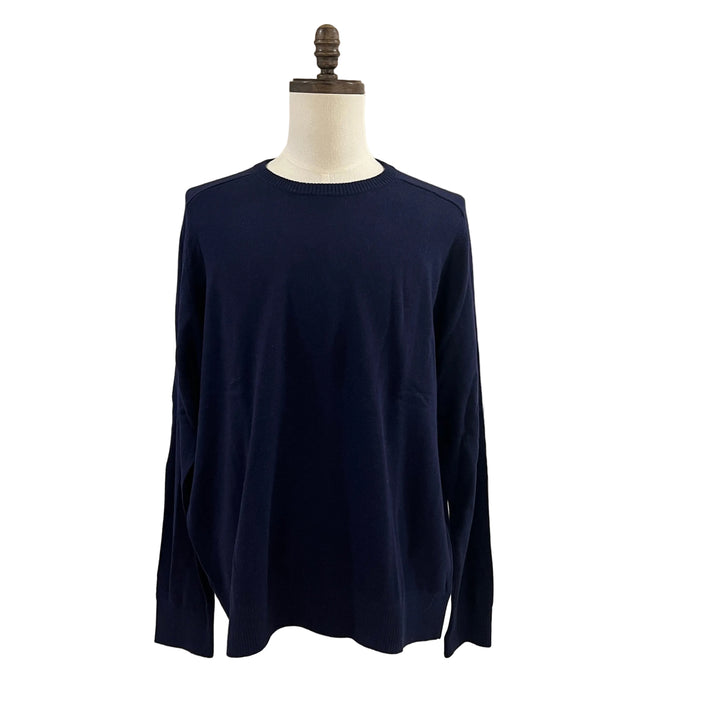B. Draddy Cashmere Crewneck - Navy - Skorzie