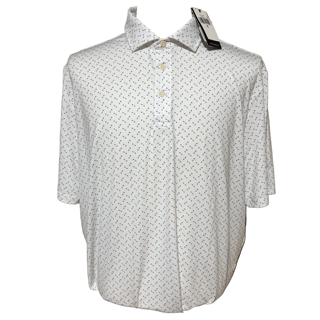RLX Ralph Lauren Men's Knit Polo (w/logo) - White - X-Large - Skorzie