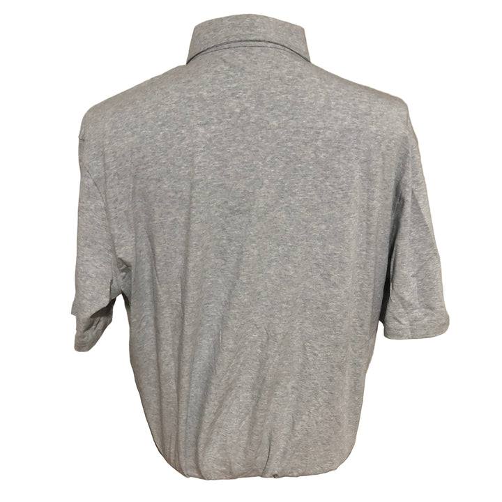 Johnnie-O Original Button Polo (w/ logo) - Heather Grey - X-Large - Skorzie