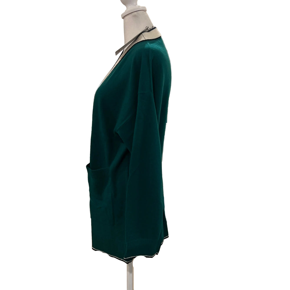 We Norwegians Club Cardigan - Green - Skorzie