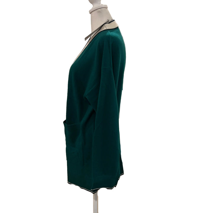 We Norwegians Club Cardigan - Green - Skorzie