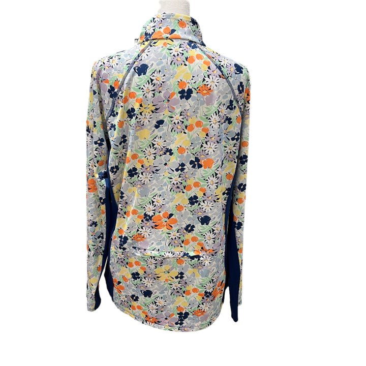 RLX 1/4 Zip Pullover (w/ logo) - Floral Print - Skorzie