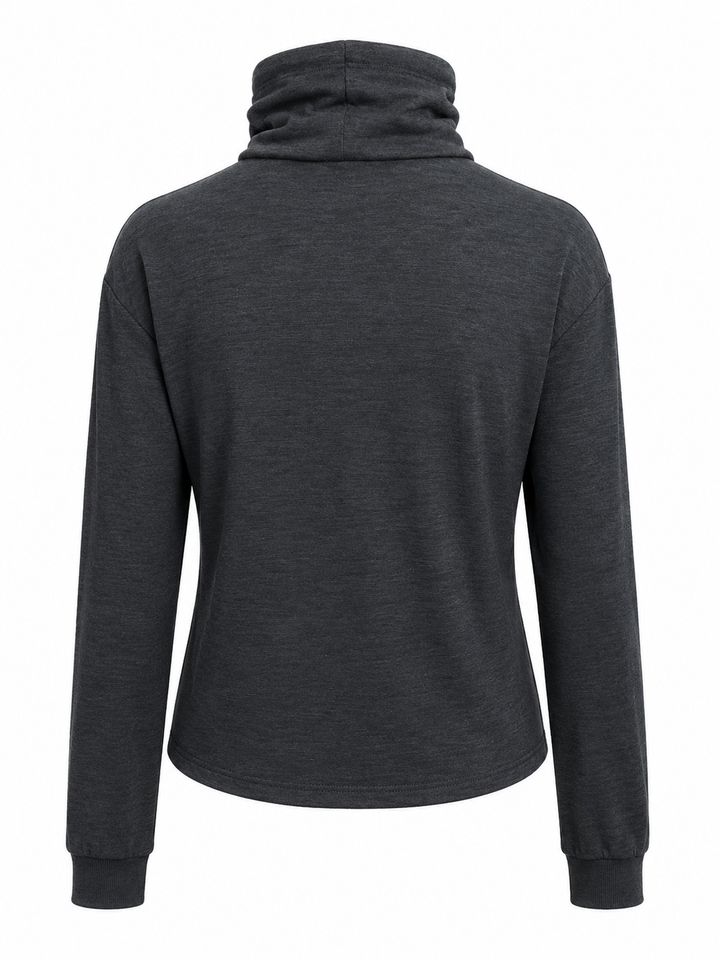 G-Lifestyle Women's Crop Sweatshirt - Black - XS