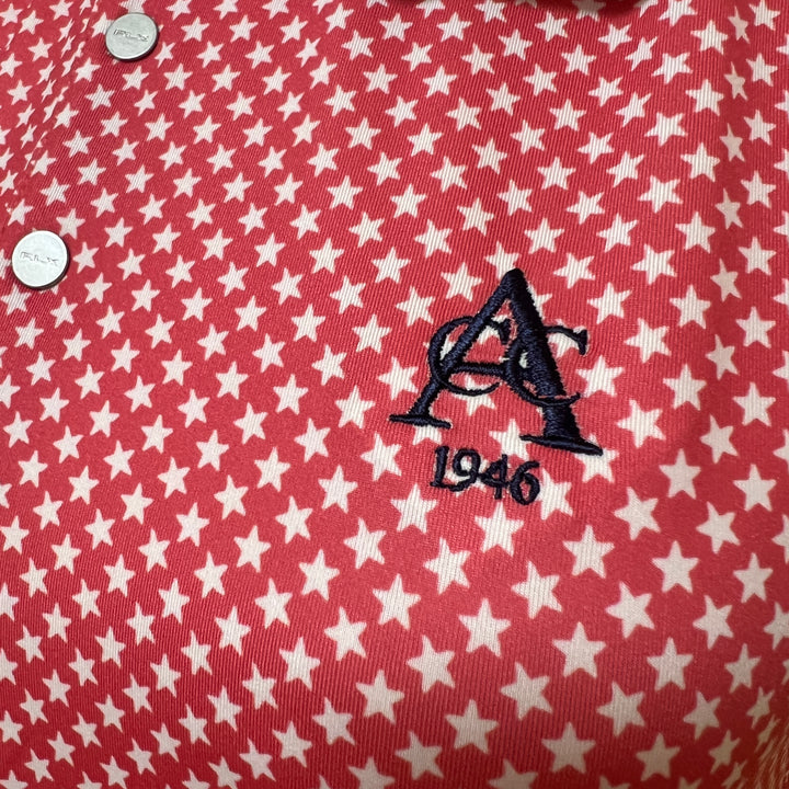 RLX Tailored Fit SL Polo (w/ logo) - Red Stars