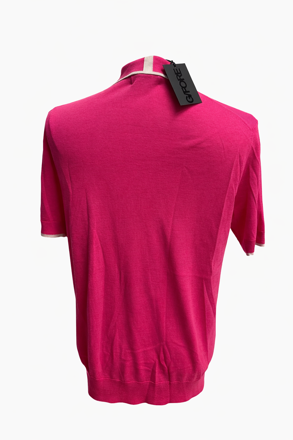 G/FORE LTD Release Merino Wool Knit Sweater Polo - Pink - Medium - Skorzie