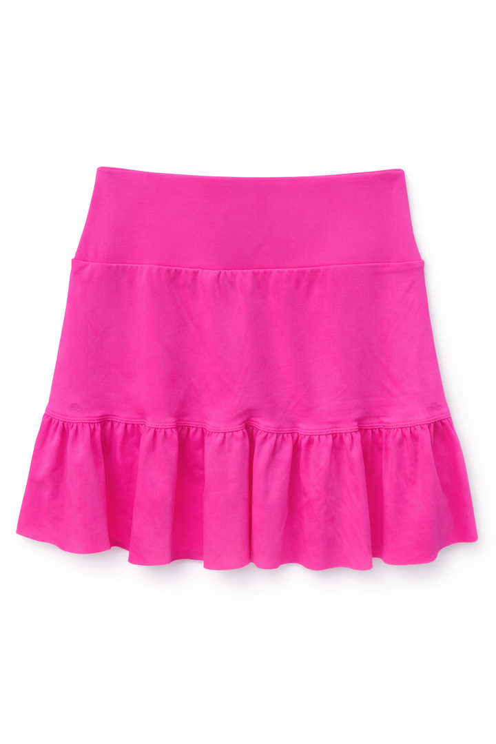 Scales Court Love Skort (16") - Hot Pink - Large - Skorzie